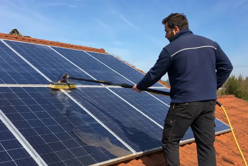 Nettoyage et entretien de panneaux solaires à Muttersholtz